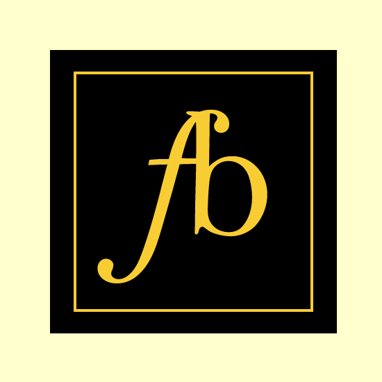 Fergus Bordewich logo design