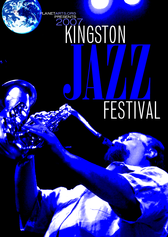 Poster Design from NYDesignLab for Kingston Jazz Festival