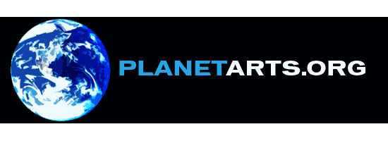 Planet Arts logo design