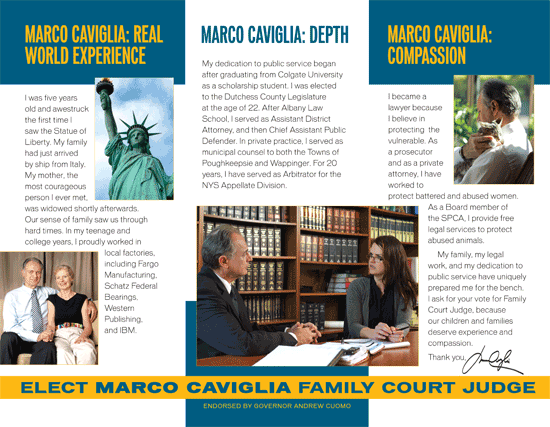 Marco For Family Court Political Design