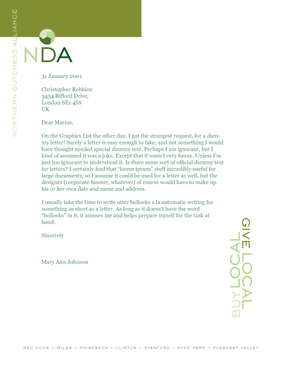 from NDA branding system--letterhead
