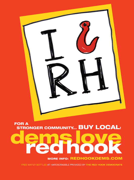 Dems love Red Hook Poster