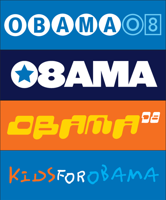 Obama 2008 bumper stickers
