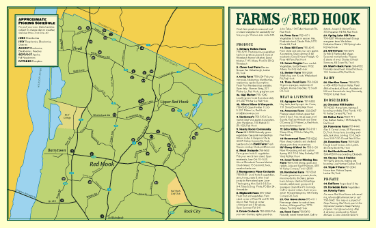 Red Hook Farms Farm Map