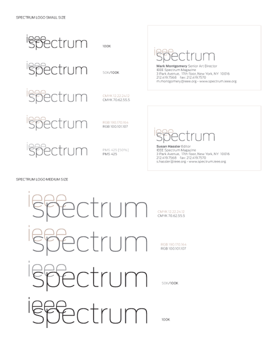 Spectrum logo design 3
