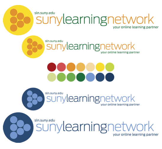 SUNY Learning Network logo design 3