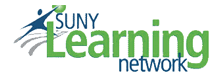 Old SUNY Learning Network logo design